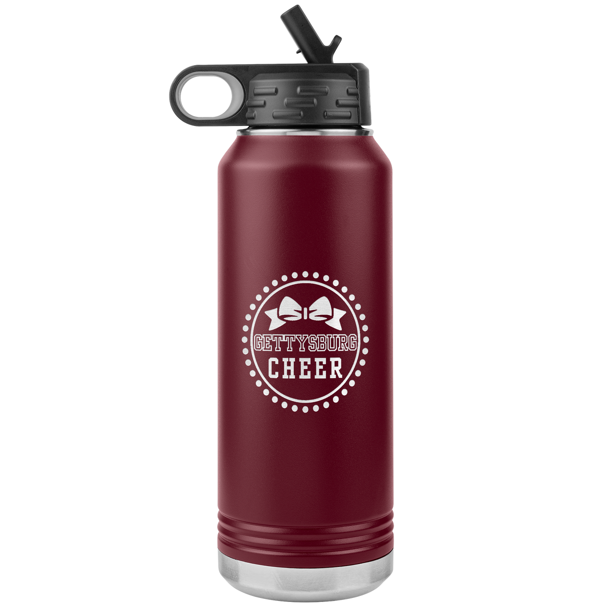 Gettysburg_Cheer_32_oz_Water_Bottle_WB_Tumbler_Maroon_Mockup.png_16042405