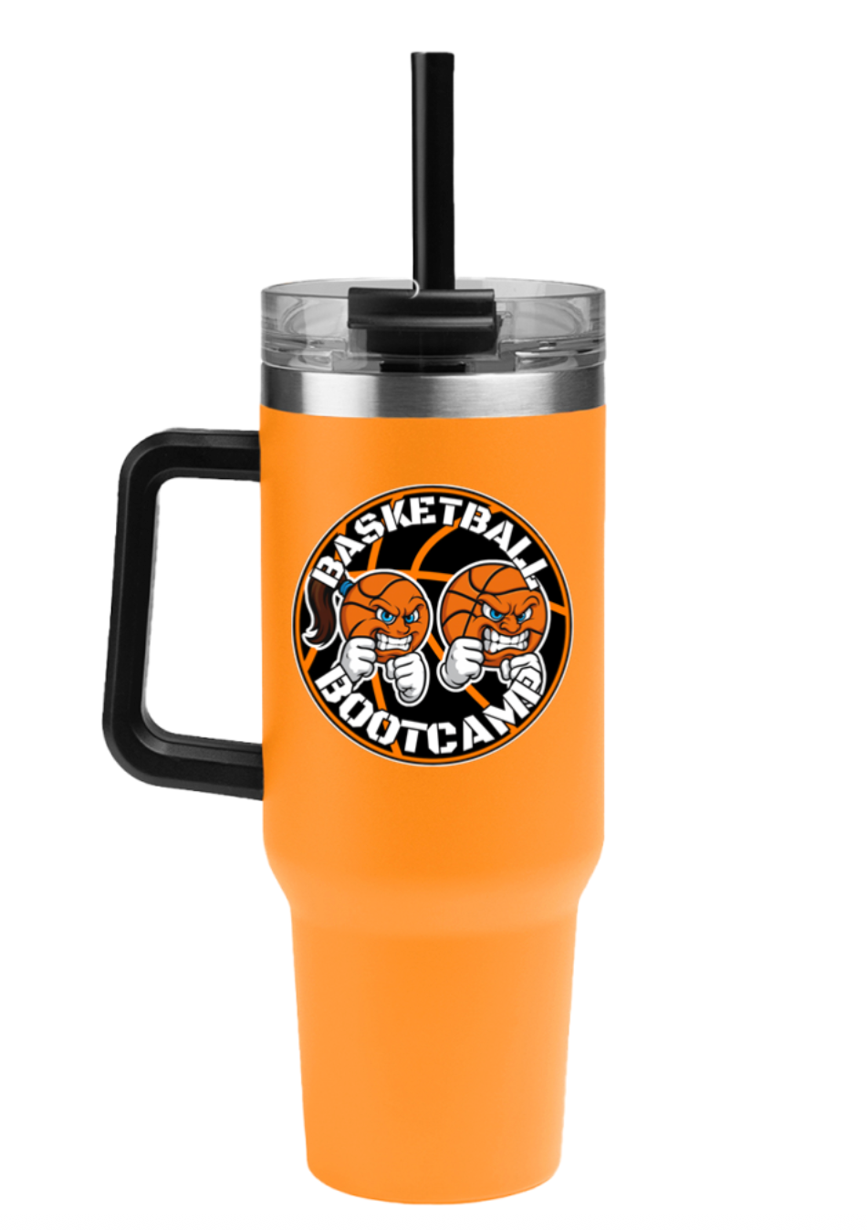 Basketball Bootcamp 40oz Intrepid Stainless Steel Tumbler