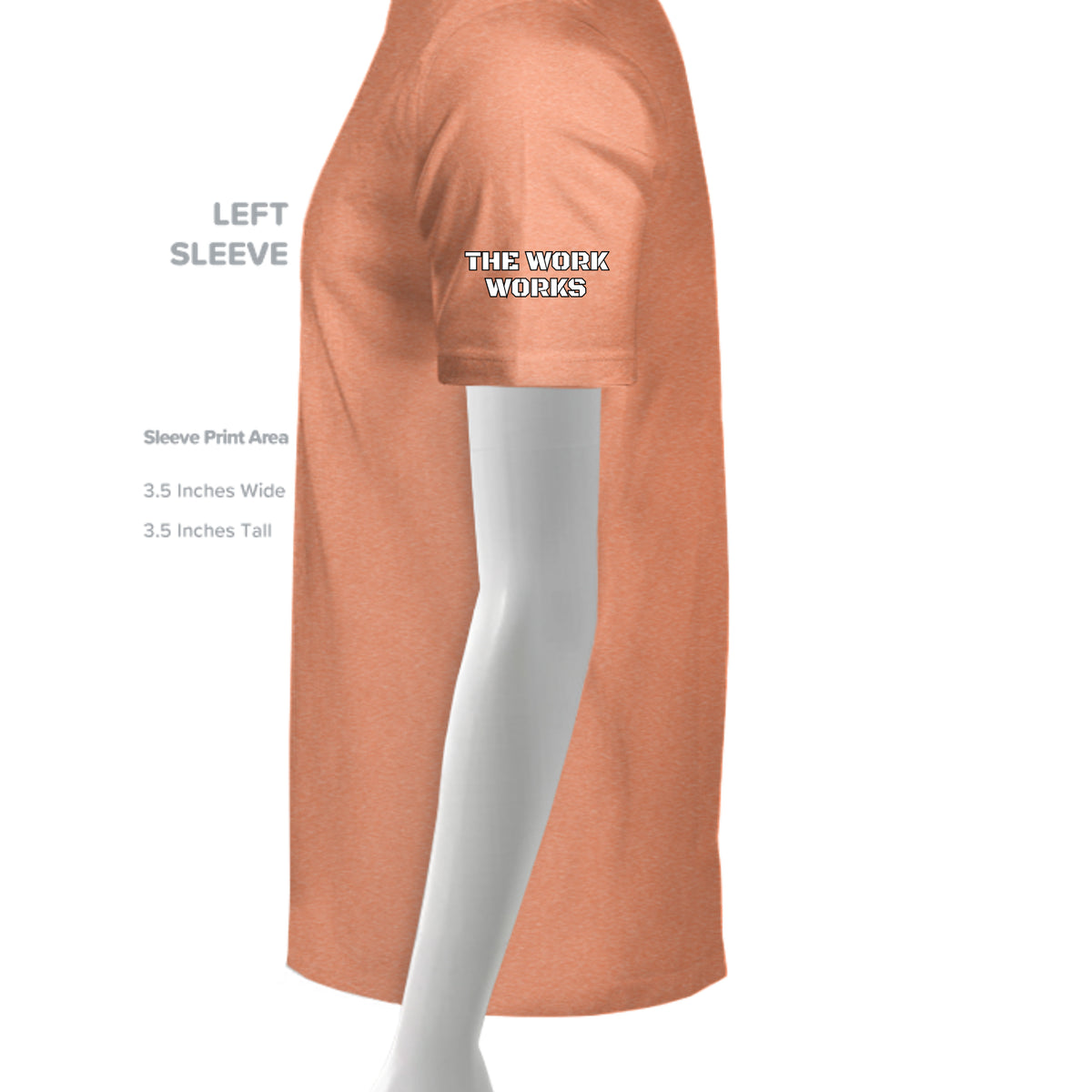 HEATHER ORANGE - G640 - SLEEVE_LEFT
