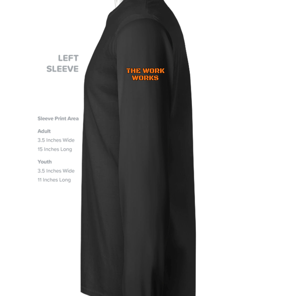 BLACK - SF000 - SLEEVE_LEFT